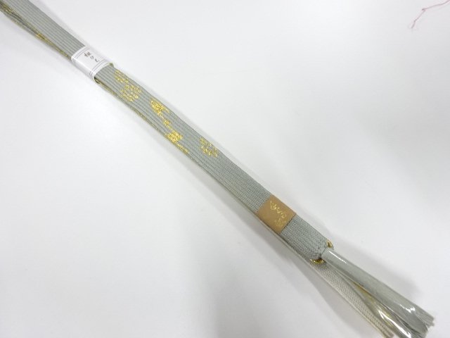 JAPANESE KIMONO / UNUSED KOREI HAND-TIED OBIJIME
